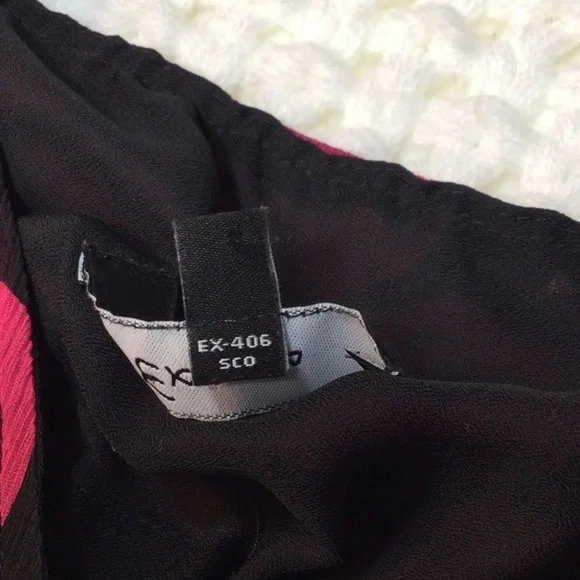 Express Silk Polka Dot Baby Doll Mini Sz M - Picture 10 of 14